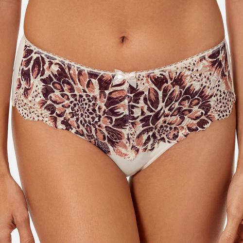 Culotte Flower Elegance Fleurs Dalhia Blanche