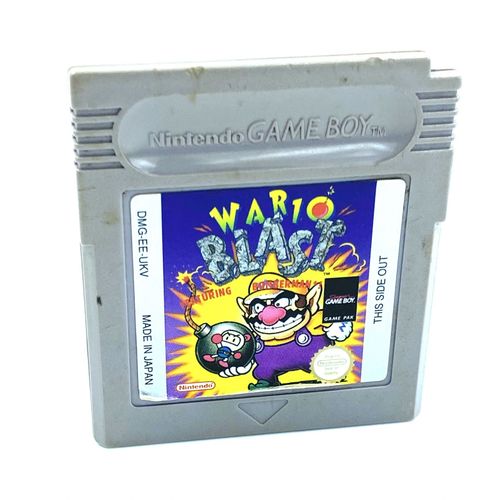 Wario Blast Feat Bomberman Jeu Nintendo Game Boy Cartouche Seule Occasion Pal