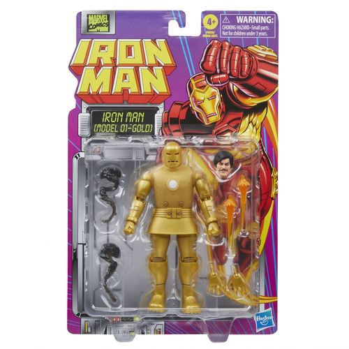 Marvel Classic Marvel Legends Series Iron Man (Model 01 - Gold)