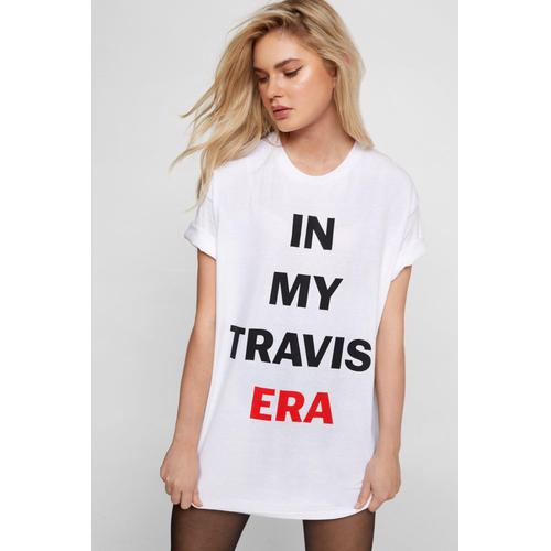 In My Travis Era Graphic T-Shirt - Blanc - S