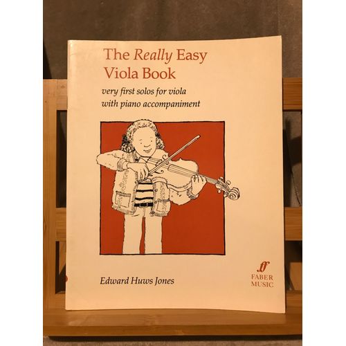 Edward Huws Jones The Really Easy Viola Book Partition Alto Piano Éditions Faber