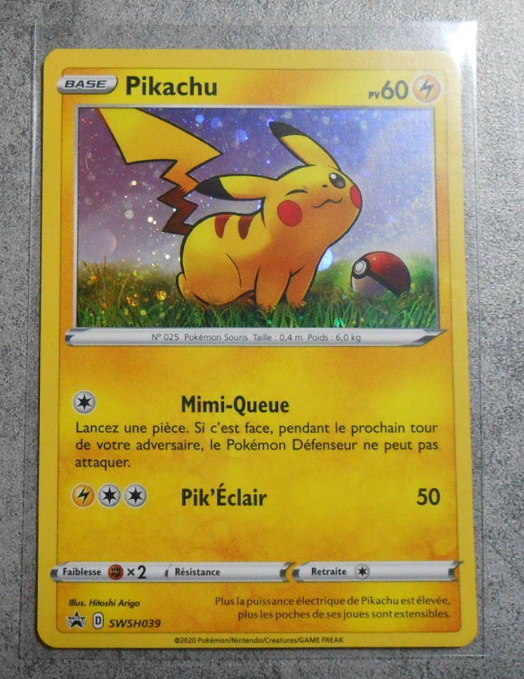 Vous avez 1900 euros ? Réservez cette carte Pokémon Pikachu en or !