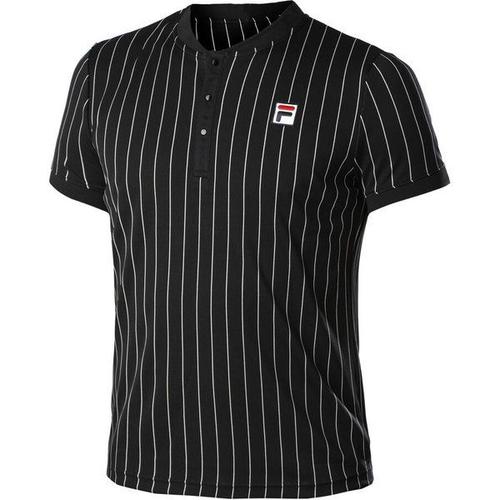 Button T-Shirt Hommes - Noir