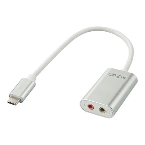 Lindy Audio Adapter - Carte son - USB-C