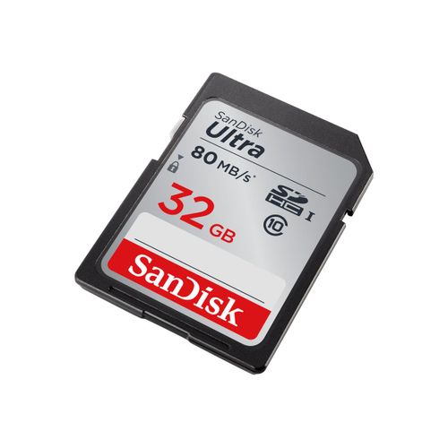 SanDisk Ultra - Carte mémoire flash - 32 Go - Class 10 - 533x - SDHC UHS-I