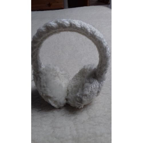 Cache Oreille 8/10 Ans Points Irlandais Blanc