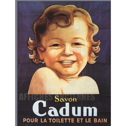 Affiche Savon Cadum