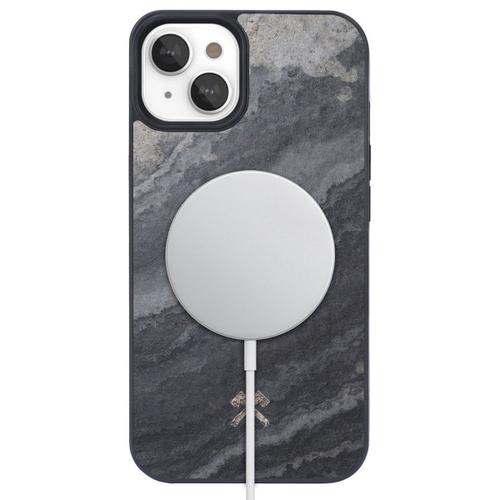 Woodcessories Coque Bumper Magsafe Iphone 14 Real Slate Stone