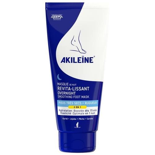 Akileïne Masque De Nuit Revita-Lissant Pieds Très Secs Et Rugueux 100 Ml 