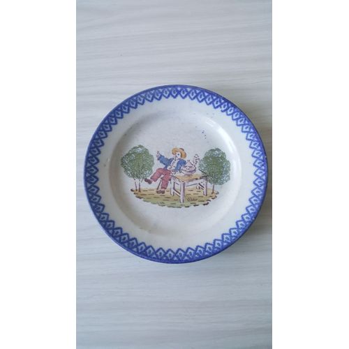 Assiette Ancienne Faïence