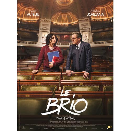 Affiche Officiel Cinema Du Film Le Brio