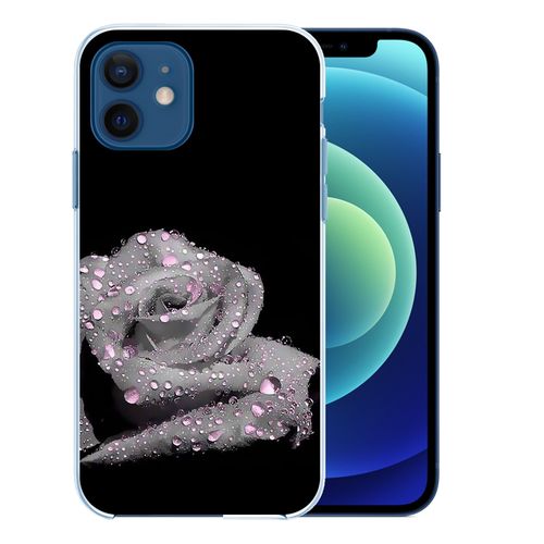 Coque Pour Iphone 12 - Rose Gouttes