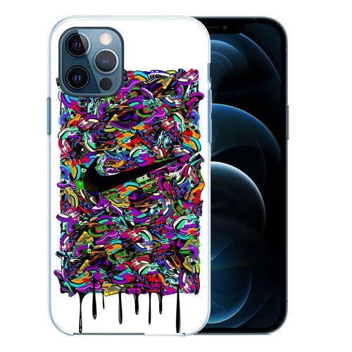 Coque Pour Iphone 12 Pro - Nike Sneakers Art