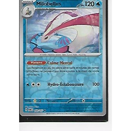 Carte Pokémon Milobellus 050/167 Reverse Écarlate Et Violet