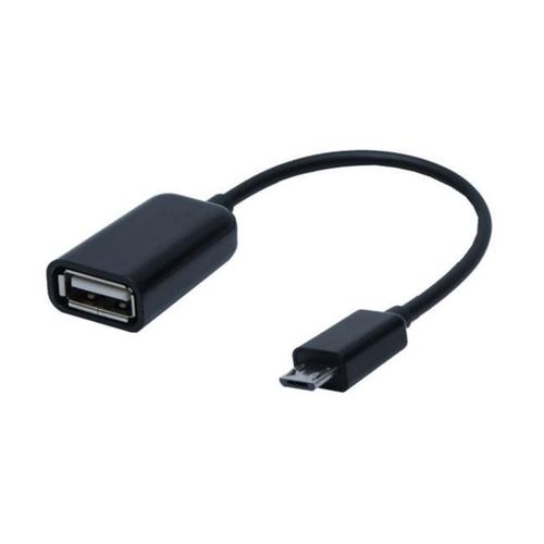 Câble adaptateur OTG micro usb B vers usb femelle