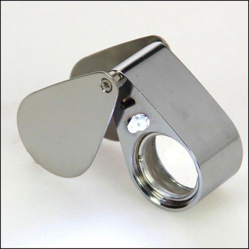 Safe 4639 Metall-Präzisionslupe Mit Beleuchtung