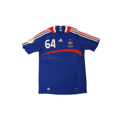 Maillot De Football Rétro Domicile Equipe De France N°64 Ken 2008-2009