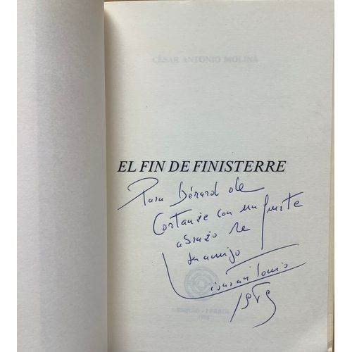 César Antonio Molina. El Fin De Finisterre: [Edición Bilingüe Gallego-Castellano] (Colección Esquio De Poesía)