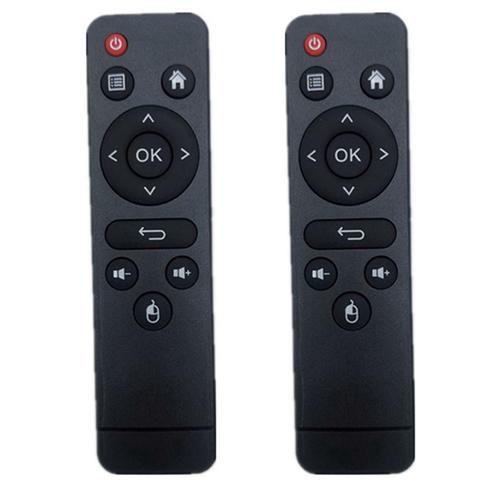 2X TéLéCommande pour 331/ Max X3 /MINI V8/ MAX H616 Smart TV Box Android 10/9.0 4K Media Player Top Controller