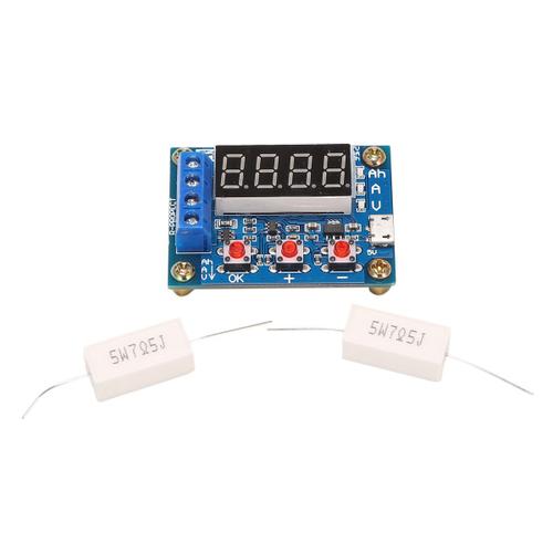 ZB2L3 Testeur de Batterie LED Affichage NuméRique 18650 au Lithium Alimentation Test RéSistance Plomb-Acide Capacité