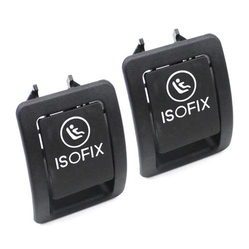 2x 2059200513 Couvercle De Commutateur Isofix Siège Auto Pour W205 C300 C350 C200 C180 2015-2016 Noir