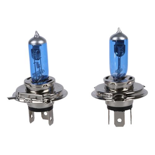 2x H4 Led Ampoules Lampe Blanc Hid Feux De Jour Phare 100w 12v Neuf