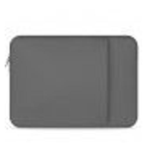 Pochette 15" pour Mac et PC fin Housse Protection Sacoche Ordinateur Portable Tablette 15 Pouces - GRIS