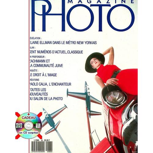 Photo Magazine 86 _ Octobre 87 _/\_ Le Rdv Des Grands De La Photo .. + + + 1 Cd Cadeau