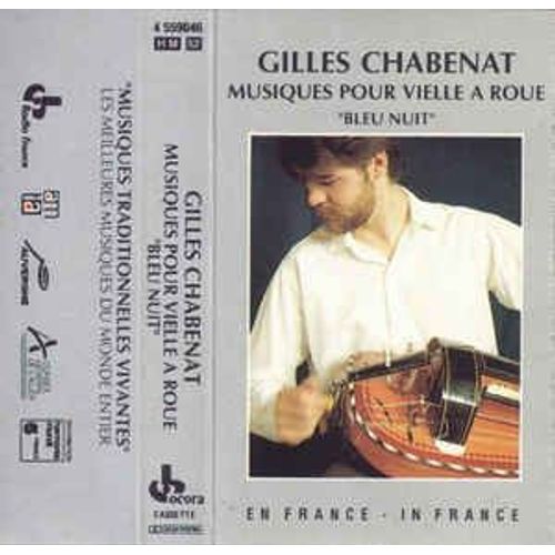 Gilles Chabenat ‎ Musiques Pour Vielle A Roue 'bleu Nuit'