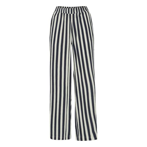 Pantalon Ichi Ihmarrakech Aop Fl Pa5 Bleu Marine