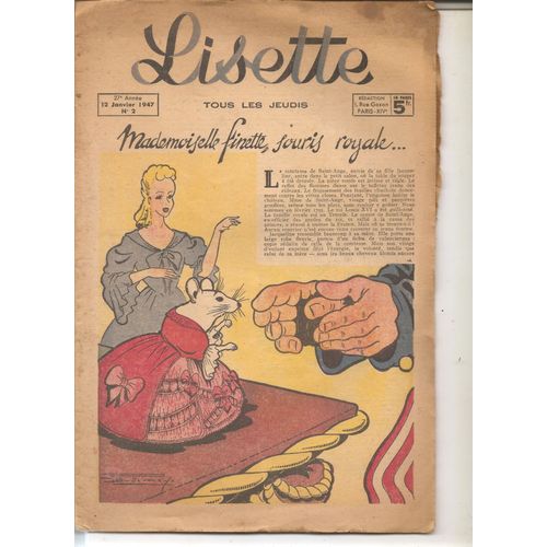 4 Vieilles Revues : 100 Éclats De Rire, Fillette, Blagues, Lisette, 1947, 1949