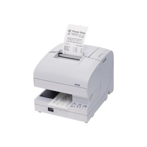 Epson TM J7200 - Imprimante de reçus - jet d'encre - Rouleau (8,3 cm), 230 x 297 mm - jusqu'à 98 mm/sec - USB 2.0, LAN - outil de coupe - blanc