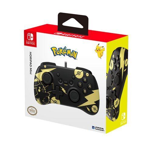 Horipad Mini Edition Pokémon Pikachu Noir & Or