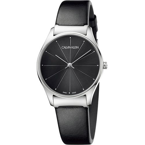 Montre Calvin Klein Classic K4d221cy - Analogique Quartz Pour Femme En Cuir