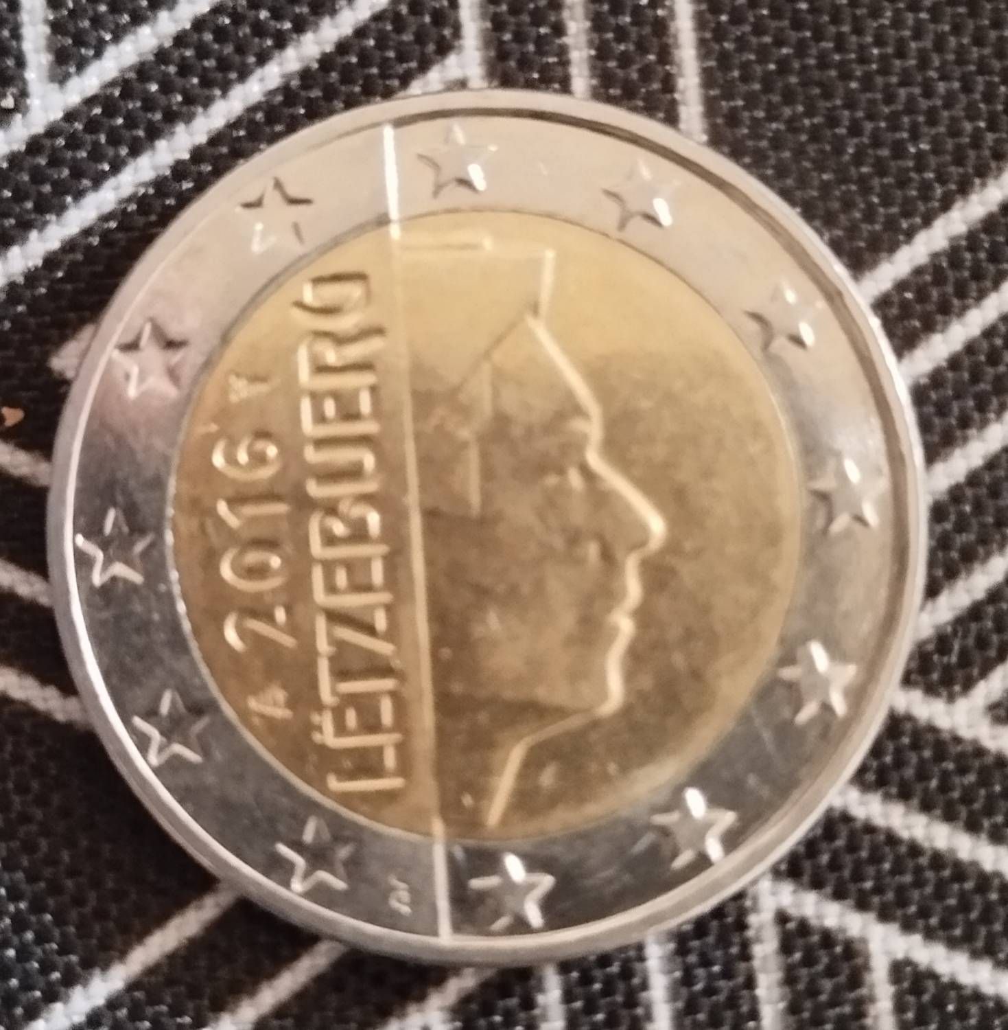 2 Euros Luxembourg 2016