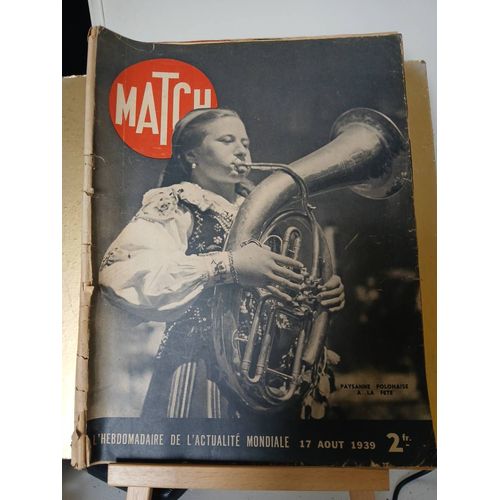 Paris Match N°59 17/8/1939 Pologne Ironside Norma Shearer