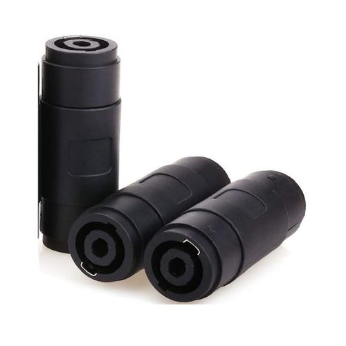 Lot de 3 coupleurs SPEAKON femelle vers femelle 4 poles
