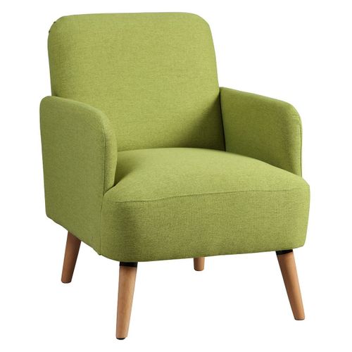 Teodore - Fauteuil Rembourr? Tissu Vert
