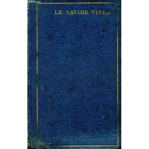 Le Savoir Vivre 25è Mille