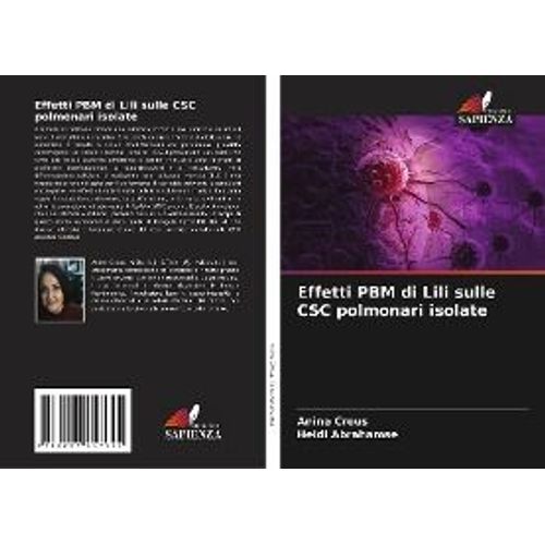 Effetti Pbm Di Lili Sulle Csc Polmonari Isolate