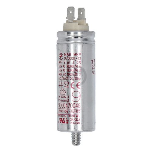 Condensateur 9mf d'origine Sèche-linge (00622991 622991 BOSCH NEFF CONSTRUCTA SELECLINE LAZER FAR SIEMENS TECNOLEC FRANGER CURTISS GAGGENAU VIVA QILIVE HORN SABA)