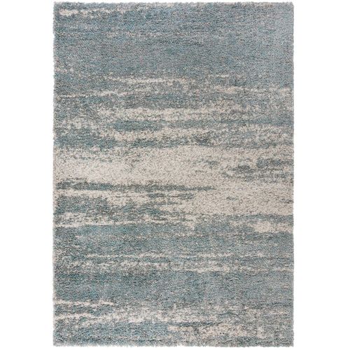 Tapis De Salon Moderne Zare 80x160 Cm Bleu Ciel - Novatrend