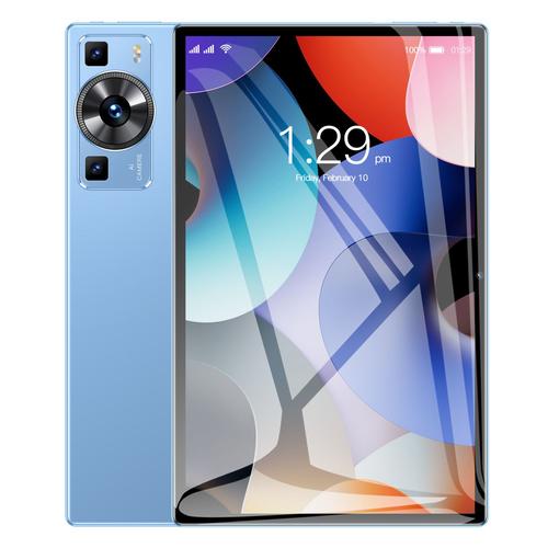 2024 dernière tablette Android p60pro, mémoire de fonctionnement 12gb + 512gb, écran HD extra large 10.1 pouces, bleu