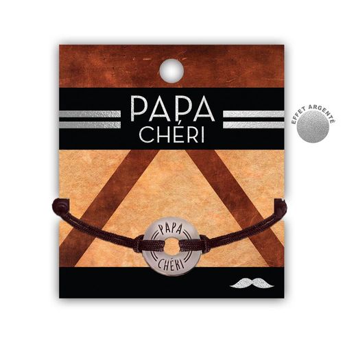 Bracelet Homme "Papa Cheri"