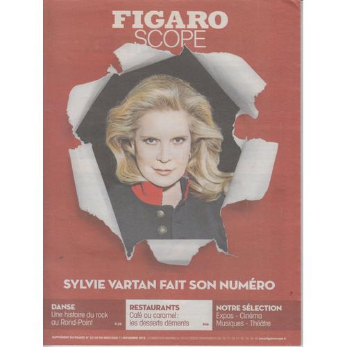 Sylvie Vartan Figaro Scope