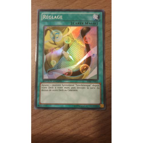 Shsp-Frse2 - Réglage - Super Rare Française - Edition Limitée Yu-Gi-Oh