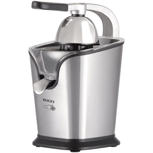 Sogo exp-ss-5285 presse-agrumes avec Levier, 160 W, Acier inoxydable