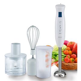 SOGO - Batteur-Mixeur Electronique 400W, Lames de coupe d¿acier inoxidable, Verre mesureur ou pour des mélanges de 700ml
