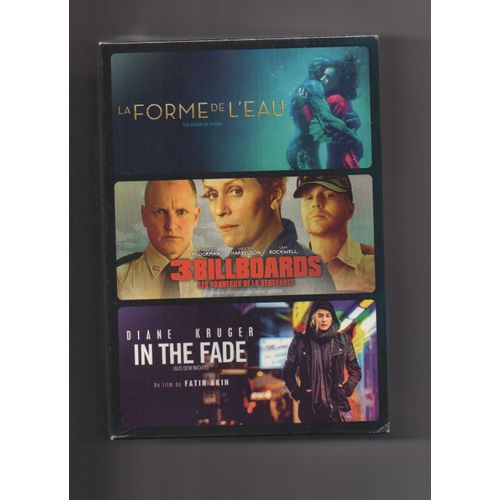 3 Billboards - Coffret 3 Dvd (Les Panneaux De La Vengeance - La Forme De L¿Eau - In The Fade)