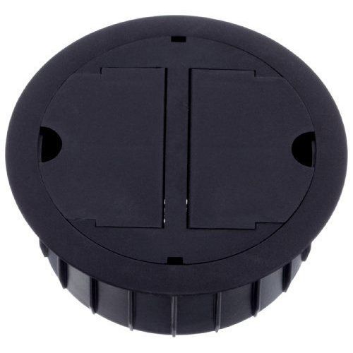 Bachmann Pont De Sortie Noir Ral9005 Passe-câbles Noir